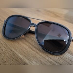 Oakley Black Aviator Sunglasses